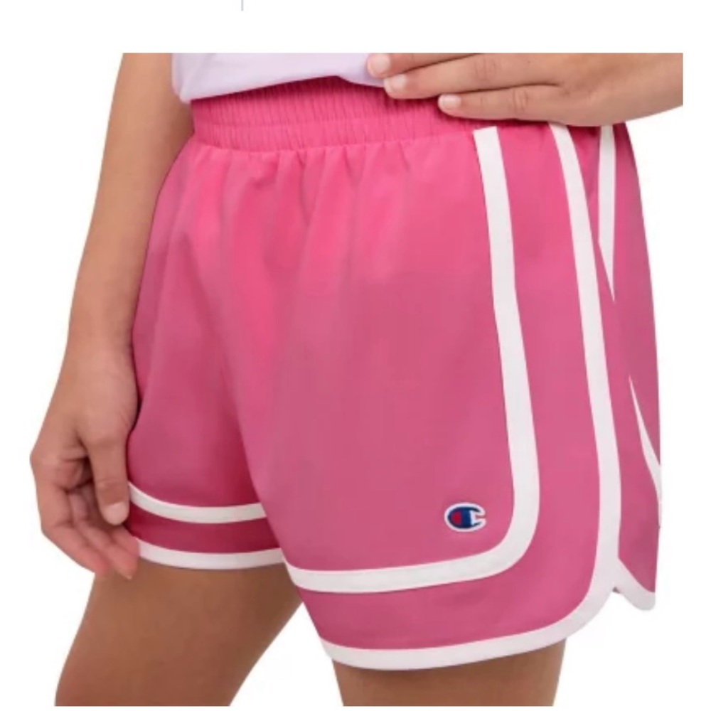 Champion Pink Athletic Shorts youth Big Girls XL